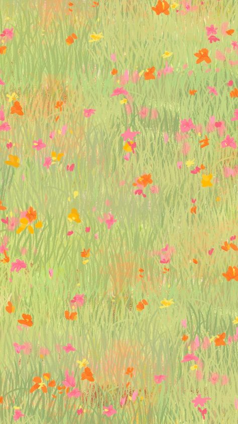 Phone Wallpaper Daisy, Bird Eye View, Sketch Background, Daisy Field, Psd Background, Pastel Sky, Iphone Wallpaper Photos, 수채화 그림, Phone Wallpaper Patterns