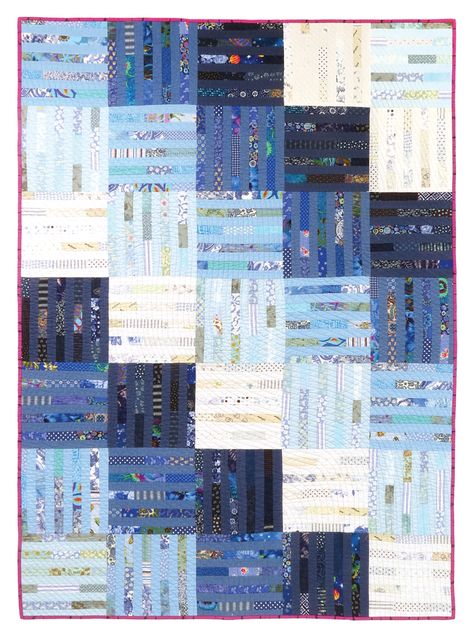 Time for a little String Theory! – Stash Lab Quilts New Quilt Patterns 2023, Crumb Quilt, String Quilt, Blue Quilt, Scrap Fabric Projects, String Quilts, Quilt Care, Scrap Quilt Patterns, String Theory