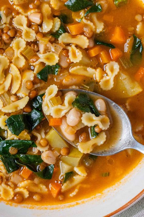 Top 10 Soup Recipes, Plant You Minestrone Soup, Kale Minestrone Soup, Longevity Minestrone Soup, Italian Ditalini Soup, Italian Minestrone Soup Crockpot, Menstrual Cycle Soup, Soup For Postpartum, Authentic Italian Minestrone Soup Recipe