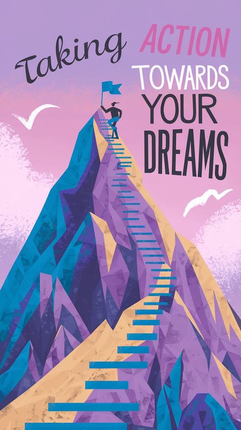 Strategies for taking actionable steps toward achieving your dreams and goals. Manifest Happiness, Behaviour Strategies, Reflective Practice, Turn Your Dreams Into Reality, Creative Visualization, Habits For Success, Joyful Life, Day Glow, Embrace The Journey