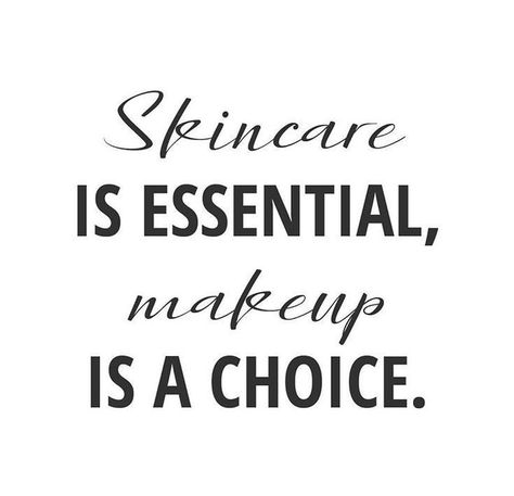 Skincare Reminder, Skincare Routine For Beginners, Spa Quotes, Skin Quotes, Beauty Humor, Esthetician Quotes, Skincare Facts, Skins Quotes, Beauty Skin Quotes