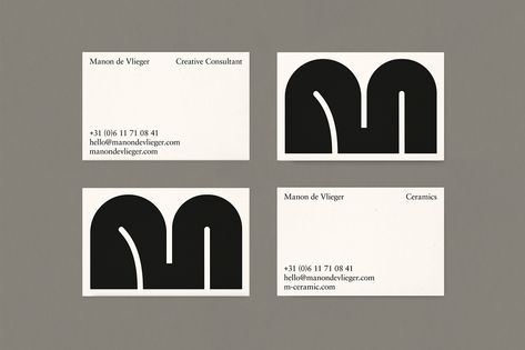 Brand Card Design Ideas, Geometric Business Card, Graphic Designer Business Card Creative, Black And White Branding, Namecard Design, Graphic Designer Branding, Designer Business Card, Inmobiliaria Ideas, Mises En Page Design Graphique