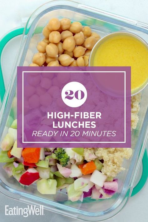 High Fiber Lunch Box Ideas, High Fiber Lunches On The Go, High Fiber Recipes Lunch, High Fibre Diet Plans, High Fibre Lunch Ideas, High Fiber Cold Lunch, Losing Weight With Fiber, High Fiber Lunch Meal Prep, High Fiber Lunch Ideas For Work