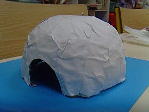 igloo papier mâché Pole Nord, Small World Play, Small World, Bean Bag Chair, Design