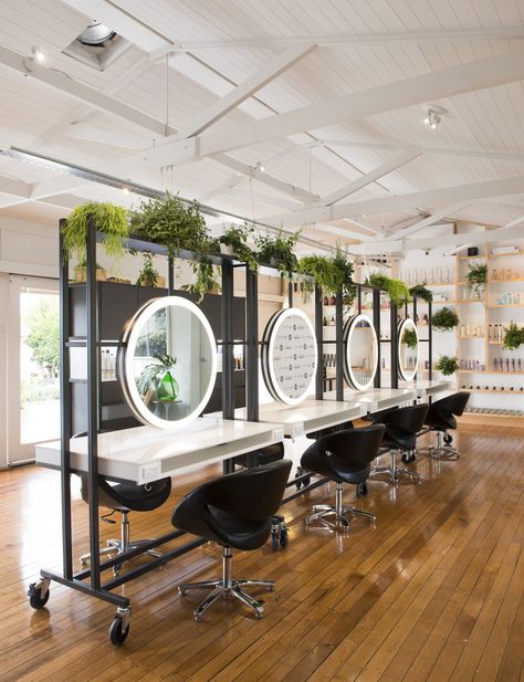 Hair Salon Interior Design, Salon Interior Design Ideas, Nail Salon Interior Design, Salon Design Ideas, Salon Mirrors, Hair Salon Design, Hair Salon Interior, Interior Design Pictures, Hair Salon Decor