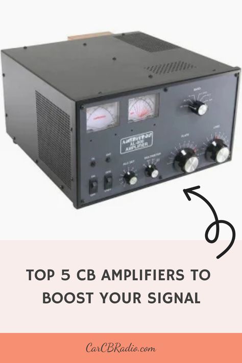 Top 5 CB amplifiers to boost your signal. Ham Radio License, Best Cb, Analog Devices, Noise Filter, Cb Radios, Diy Electrical, Two-way Radios, Cb Radio, Electronics Projects Diy