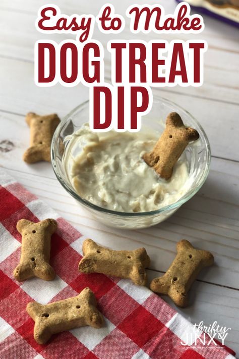 Treat your pet to a special party food made just for dogs with this Dog Biscuit Dip Recipe featuring bananas and yogurt. Peanut Butter Yogurt Dip, Dog Treats Homemade Easy, Dog Biscuit, Healthy Dog Treats Homemade, Diy Dog Treats, Dog Bakery, Puppy Treats, Dog Cookies, Dog Biscuits