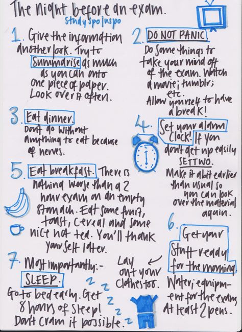 Before An Exam, Online School Organization, Night Before Exam, Homework Hacks, Before Exam, Surviving College, Hygiene School, Nursing Board, Studying Tips