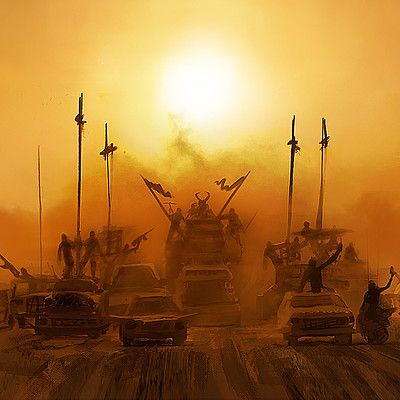 ArtStation - Dark Road-Black Phantom, Musaab Shukri Mad Max Fury Road Aesthetic, Mad Max Concept Art, Mad Max Aesthetic, Mad Max Poster, Mad Max 2, Immortan Joe, Dark Road, The Road Warriors, Road Warrior