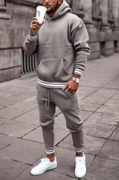 Jogger Outfit, African Suit, Men's Activewear, Joggers Outfit, Hoodie And Sweatpants, Sports Trousers, Hoodie Set, Sweatpants Set, Style Upgrade