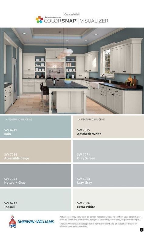 Farmhouse Paint Colors, House Color Palettes, House Color Schemes, Kitchen Paint Colors, Room Paint Colors, Room Color Schemes, Web Images, Paint Colors For Living Room, Living Ideas