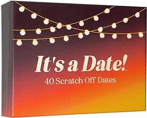 Date Ideas For Him, Couples Date Night, Great Date Ideas, Mystery Date, Unique Gifts For Couples, Scratch Off Cards, Valentine's Day Games, Date Ideas, Valentine Treats