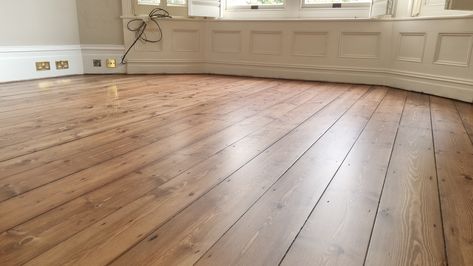 #floorsanding #pinefloor #reclaimedpine #floorboards Stained Pine Floors, Stripped Floorboards, Cyprus Pine Floorboards, Refinished Heart Pine Floors, Restored Pine Floorboards, Heart Of Pine Floors, Unit Renovation, Victorian Pine Floorboards, Pine Floorboards