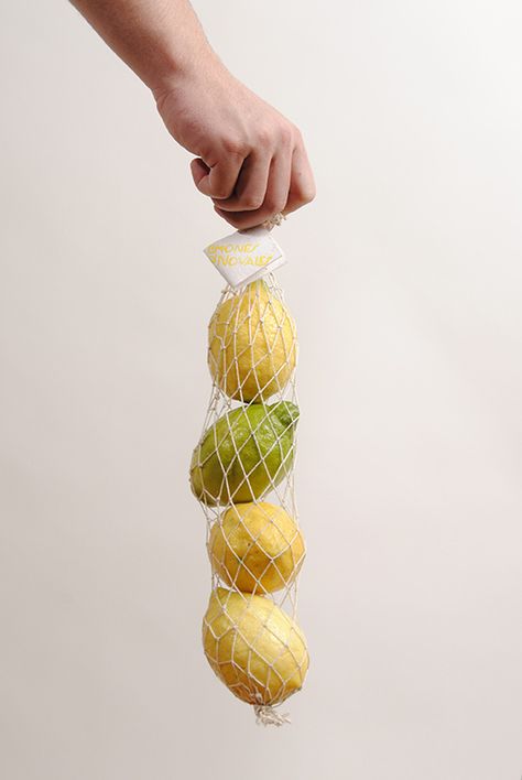 Sustainable Fruit Packaging, Fruit Net, Food Business Ideas, Share A Coke, Fruit Packaging, House On Stilts, Fruit Shop, Lemonade Stand, Sustainable Packaging