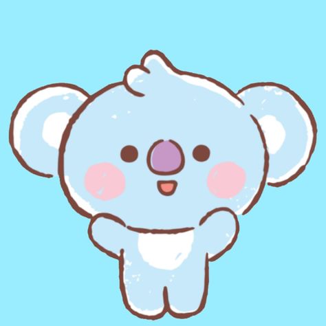 #Koya BT21 #Koya BT21 #Koya BT21 Koya Bt21, Cute Nerd, Hello Kitty Crafts, Bts Drawings, Cute Easy Drawings, Line Friends, Bts Bangtan Boy, Bts Army, Easy Drawings