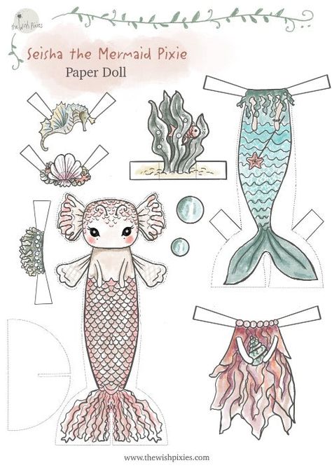 New to our doll collection are these adorable, dress-able, Pixie Paper Dolls! (NB: This listing is for DIGITAL DOWNLOADS) In this set, you'll receive downloads for: 4 x Paper dolls - Wilke, Seisha, Pippit and Buck with different outifts and accessories 4 x A4 Scenery pages to create a play space for the dolls Set of assembly instructions You will need: Colour printer or access to a printer (eg: Officeworks) White A4 paper for printing - 8 x sheets Cardboard - 8 x A4 sheets around 290 gsm (or you White A4 Paper, Paper Doll Printable, Kate Made, Pixie Doll, Doll Scenes, Paper Doll Dress, Color Printer, Paper Dolls Printable, Assembly Instructions