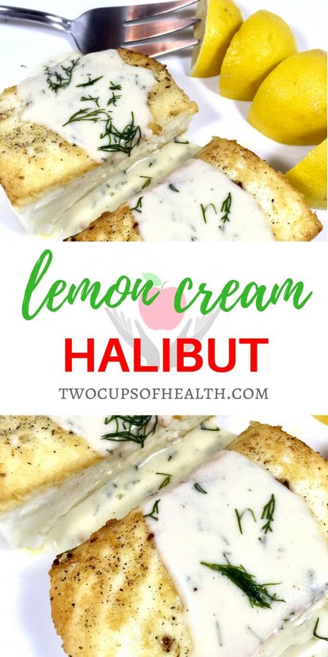 Sauce For Halibut Fish, Halibut Sauce Recipes, Smoked Halibut Recipes, Peskitarian Recipes, Fish Recipes Halibut, Lemon Butter Fish, Salt Baked Fish, Halibut Recipes Baked, Alaska Food