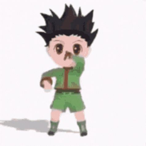 Gon_dance GIF - Gon_Dance - Discover & Share GIFs Hxh Gif, Gon Hxh, Hunter X Hunter, Animated Gif, Dancing, Gif