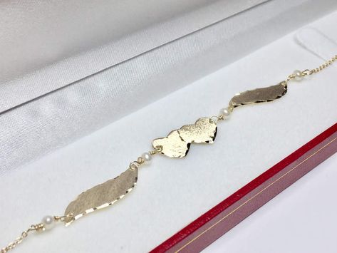 Etsy Angel Heart Bracelet, 14KT Yellow Gold Bracelet, Bracelet For Women, Anklet, Heart Wings Bracelet, E Etsy Bracelets, Heart Wings, Silver Ankle Bracelet, Heart Anklet, Gold Wing, Ankle Jewelry, Angel Heart, Zirconia Necklace, Short Acrylic