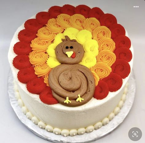 Thanksgiving Cakes Decorating, Fall Cakes Decorating, Thanksgiving Cake, Turkey Cake, Thanksgiving Cakes, Thanksgiving Treats, Cake Decorating Ideas, Fall Cakes, Thanksgiving Desserts