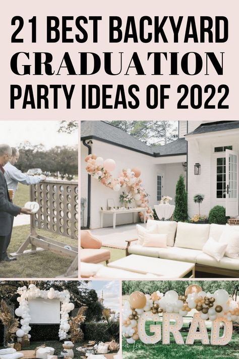 Graduation Home Party Ideas, Garden Graduation Party Decorations, Outdoor Tent Graduation Party, Outdoor College Graduation Party Ideas Backyards, Jr High Graduation Party Ideas, Senior Graduation Poster Ideas, Highschool Graduation Party Ideas Backyard, Graduation Mantle Ideas, Graduation Fireplace Decor