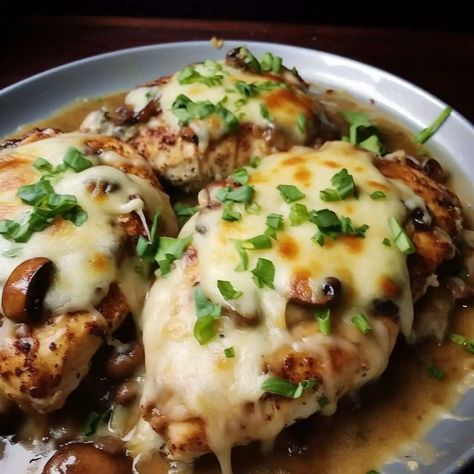 Chicken Lombardi, Chicken Diane, Chicken Lombardy Recipes, Chicken Lombardy, Chicken Boneless Breast Recipes, Parmesan Casserole, Chicken Salad Recipe Easy, Cream Sauce Recipes, Chicken Recipies