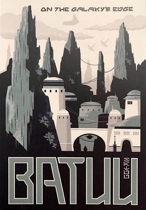 Visit Batuu Black Spire Outpost | Star wars travel posters, Star wars  planets, Star wars travel Star Wars Travel Posters, Black Spire Outpost, Postcards Inspiration, Star Wars Planets, Star Wars Galaxy, Star Tours, Large Art Prints, Galaxy's Edge, Star Wars Ships