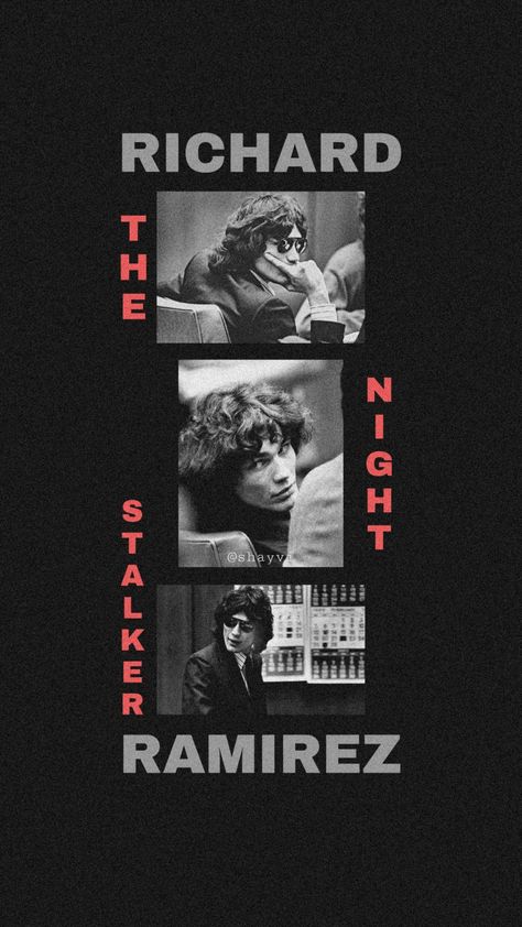 Richard Ramírez Wallpaper, Richard Ramírez Aesthetic, The Night Stalker, Night Stalker, Forensic Science, Axl Rose, A Wallpaper, Boy Photo