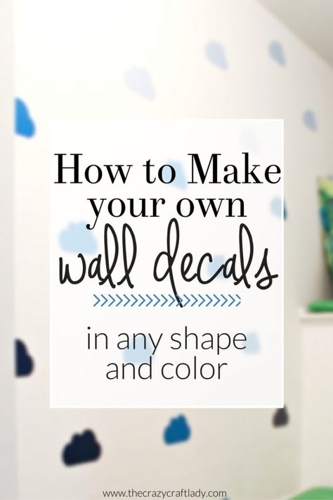 Wall decals are one of my favorite ways to update a room without making a permanent change. They are a perfect design solution for renters as well as anyone wanting to try a new look before fully committing. Cricut Vinyl Wall Mural, Diy Removable Wall Decals, Vinyl Wall Decor Ideas, Cricut Wall Mural, Diy Vinyl Wall Decals, Contact Paper Wall Ideas, Wall Decals Cricut, Cricut Wall Decals Diy, Wall Decal Ideas