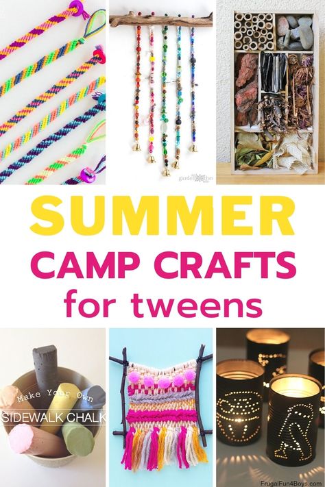 Kid Summer Camp Activities, Camp Fun For Kids, Summer Outdoor Crafts For Kids, Craft Ideas For Summer Camp, Kids Camp Crafts Ideas, Summer School Projects, Kids Camping Crafts Ideas, Summer Camp Arts And Crafts For Kids, Easy Outdoor Crafts For Kids