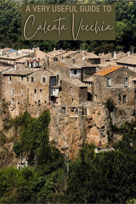 Calcata Vecchia, Calcata Italy, Day Trips From Rome, Southern Europe, Italy Itinerary, Italy Vacation, Beautiful Places In The World, Future Travel, Puglia