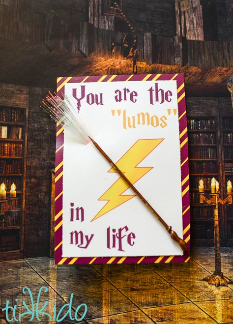 Free Printable Harry Potter Valentine's Day Card | Tikkido.com Diy Harry Potter Valentines, Valentines Day Harry Potter, Harry Potter Valentines Day, Harry Potter Valentines Cards, Free Printable Harry Potter, Harry Potter Card, Printable Harry Potter, Girls Valentines Boxes, Harry Potter Valentines