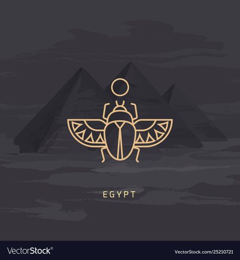 Egyptian Illustration, Scarab Beetle Tattoo, Egyptian Design Pattern, Scarab Tattoo, Egyptian Scarab Beetle, Egyptian Beetle, Egypt Design, Beetle Tattoo, Ancient Egyptian Hieroglyphics