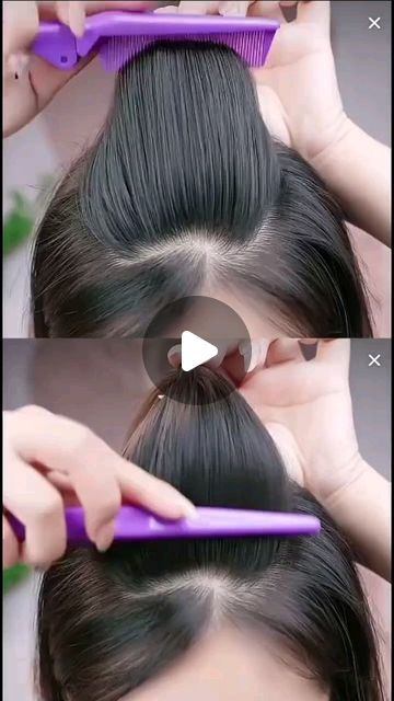 Long Hair Hairstyles For Party, How To Make Easy Hairstyles, Hairstyle For Long Dress Ideas, Front Style Hairstyle, Front Hair Styles For Short Hair, Easy Self Hairstyles For Long Hair, Front Hairstyle For Short Hair, Hairstyle For Front Hair, Front Hair Styles Easy For Saree