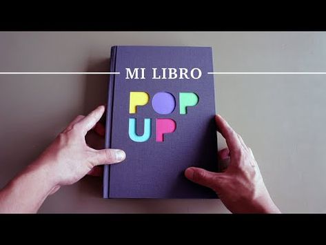 Libro Pop Up, diferentes mecanismos. - YouTube Pop Up Book Tutorial, Libro Pop Up, Popup Book, Arte Pop Up, Libros Pop-up, Tarjetas Pop Up, Pop Up Card Templates, Origami Videos, Pop Up Art