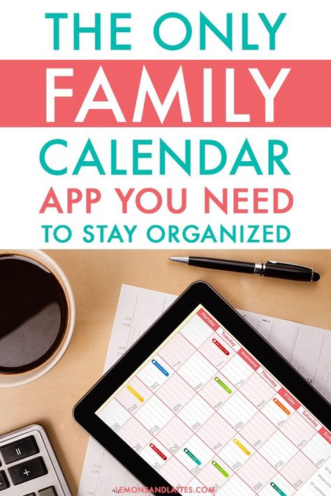 Organize your life with a shared family calendar. 5 Reasons this is the only family calendar app you'll ever need! Best Calendar App Iphone, Best Planner App, Family Calendar App, Best Calendar App, Mom Calendar, Organizing Products, Family Command Center, Family Schedule, Calendar App