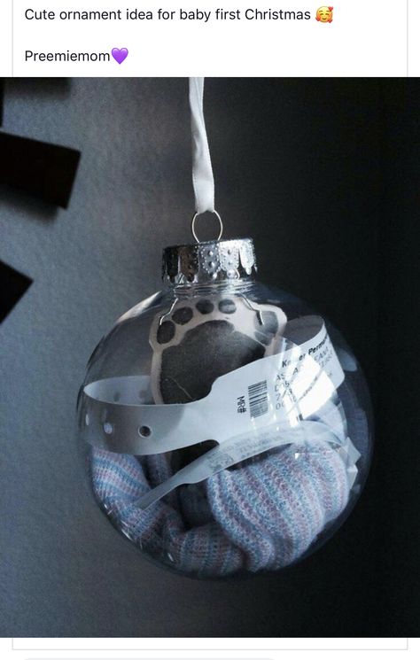 Diy Baby Boy Gifts, Diy Baby’s First Christmas Ornament, Birth Ideas, Pregnancy Ideas, Margaret Elizabeth, Mom Goals, Baby Keepsakes, Mom Support, Baby Life Hacks