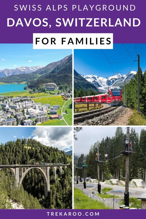 Davos, Switzerland- A Summer Swiss Alps Playground for Families Swiss Alps Switzerland, Davos Switzerland, Alps Switzerland, Davos, Alpine Lake, Switzerland Travel, Perfect Family, Swiss Alps, World Travel