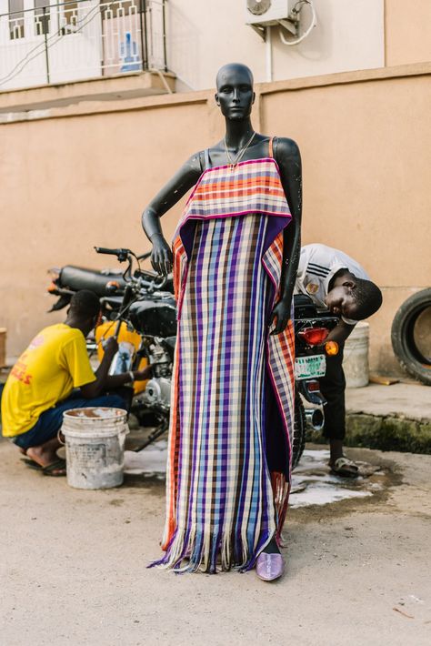 Kenneth Ize, African Street Style, African Designers, Museum Fashion, Fashion Mirror, African Fabrics, Aso Oke, Lagos Nigeria, Fashion Now