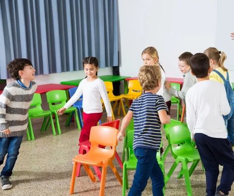 Musical Chairs is a fun Birthday Party Game for Kids. Kids Party Games Indoor, Fun Birthday Party Games, Boys Birthday Party Games, Childrens Party Games, Birthday Games For Kids, Indoor Birthday Parties, Birthday Party Checklist, Party Games For Kids, Birthday Party Games For Kids