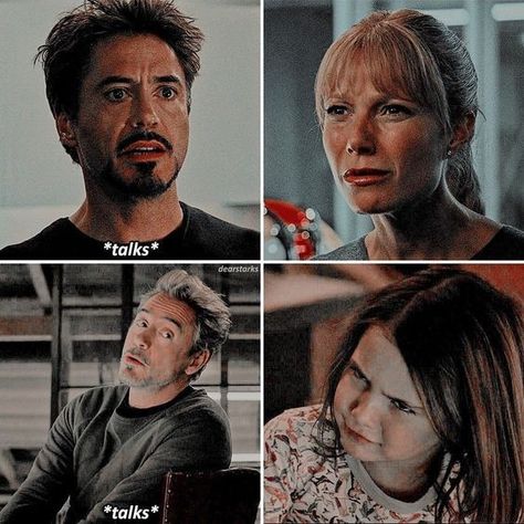 Tony Stark Daughter, Avengers Humor, Tony And Pepper, Stark Family, Toni Stark, Pepper Potts, Like Mother Like Daughter, Marvel Edits, Funny Marvel Memes