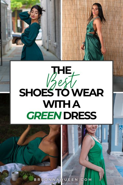 best color shoes for a green dress, green dress what color shoes, best shoes to wear with a green dress, best color shoes for a green dress outfit, shoes for a green dress, green dress ideas Green Dress And Pink Shoes, Apple Green Dress Outfit, Lime Green Outfits For Women, Bright Green Dress Outfit, Green Dress Shoes Outfit, Kelly Green Dress Outfit, Neon Green Dress Outfit, Lime Green Dress Outfit, Green Dress Ideas