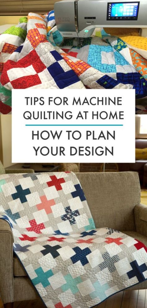 Patchwork, Machine Quilting Tutorial, Walking Foot Quilting, Free Motion Designs, Sewing Room Design, Machine Quilting Patterns, Beginner Crochet Tutorial, Start Quilting, Quilt Care