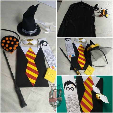 handmade diy harry potter themed birthday party return gifts Harry Potter Gift Basket, Harry Potter Themed Birthday Party, Ravenclaw Gifts, Harry Potter Gift Ideas, Birthday Party Return Gifts, Harry Potter Themed Gifts, Harry Potter Themed Birthday, Homemade Gift Boxes, Harry Potter Gifts Diy