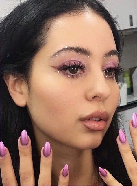 the hottest, most confident, bad bitch version - maddy from euphoria inspo - Album on Imgur A Woman, Nail Polish, Nails, Makeup, Hair, Pink, Black, Make Up