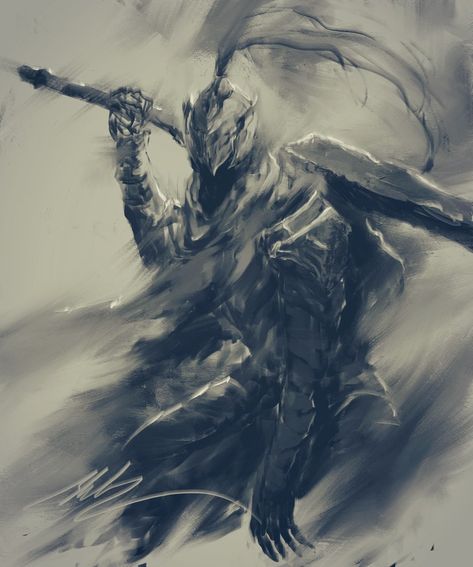 Demonic Images, Knight Artorias, Dark Souls Artorias, Dark Souls Tattoo, Sif Dark Souls, Dark Souls Funny, Soul Saga, Dark Souls Artwork, Souls Art