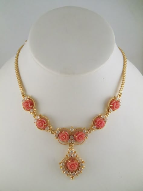 Coral jewelry vintage