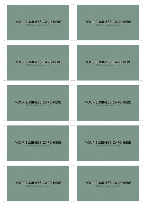 A4 Business Card Template PSD (10 Per Sheet) Free Printable Business Cards, Vistaprint Business Cards, Visiting Card Templates, France Fashion, Make Business Cards, Business Card Template Psd, Free Business Card Templates, Professional Business Card Design, Lawn Service