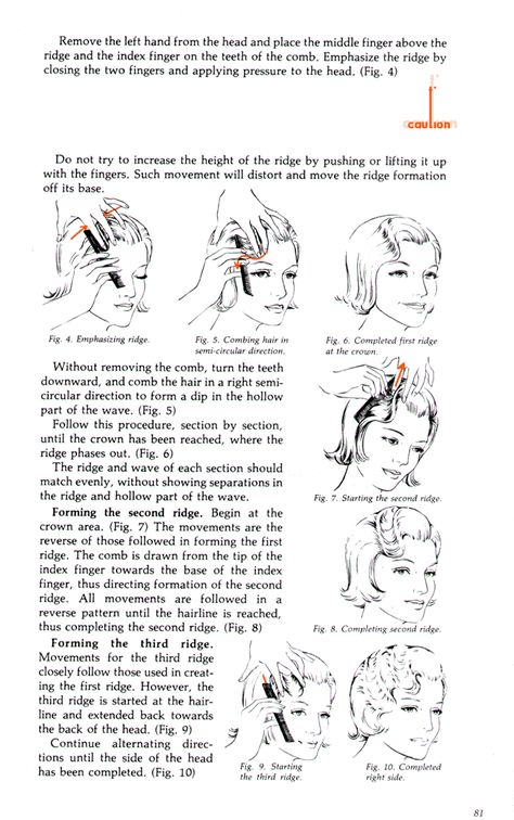 - How to create 1920's finger waves - 2002 - http://www.vividinfinity.com/fingerwave/fwpage3.html Marcel Waves Tutorial, 1920s Curls Tutorial, How To Do Vintage Waves, How To Do 20s Waves, Flapper Finger Waves, 1930s Curl Pattern, Vintage Waves Tutorial, Marcel Waves, Waves Tutorial