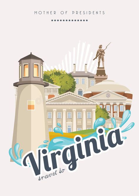 West Virginia Travel, Virginia Usa, Virginia Travel, States In America, Travel Illustration, West Virginia, United States Of America, Geography, Travel Art